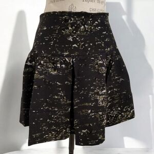 Helene Berman Black and White Mini Skirt